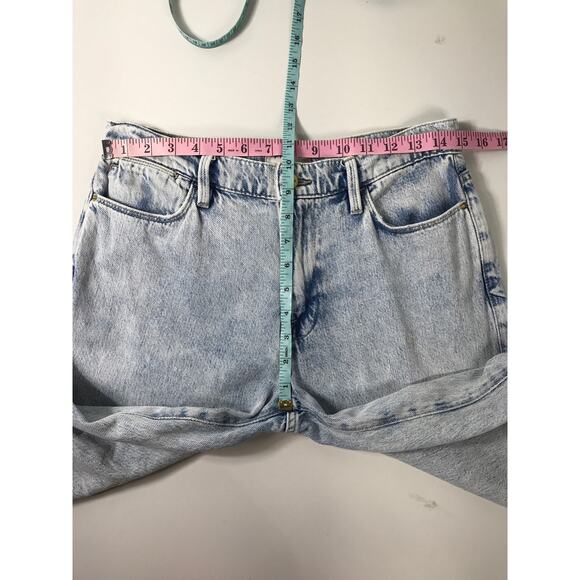 Frame Denim Women's 27 Le High Straight Jeans in Whisper Blue Capsule Everyday - Picture 9 of 10